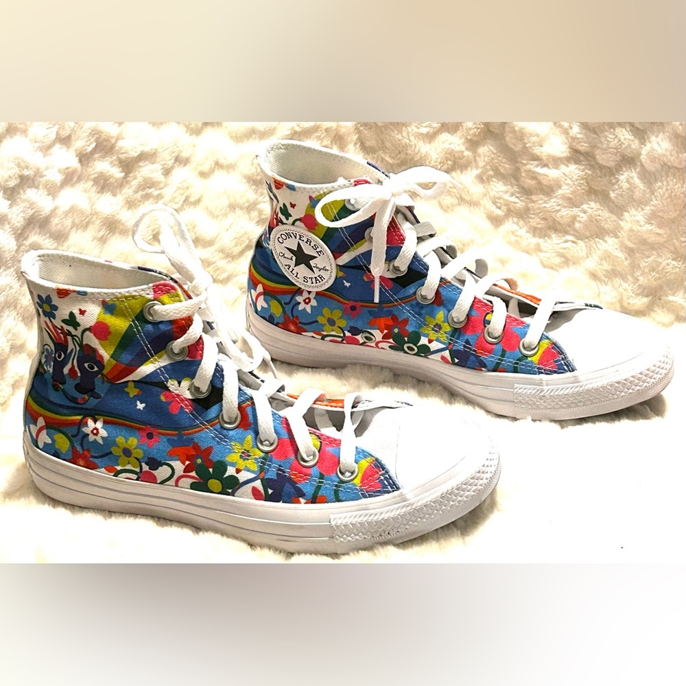 Converse Chuck Taylor All Star High top Pride Unisex wms. Sz. 7.5 men’s sz.5.5 - Picture 2 of 12